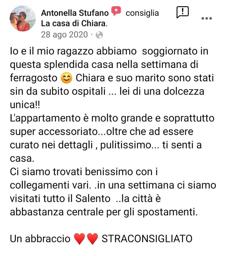 La Casa Di Chiara Leilighet Taviano  Eksteriør bilde